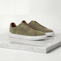 Herren Wildledersneaker mit elastischen Bändern | Gotthold