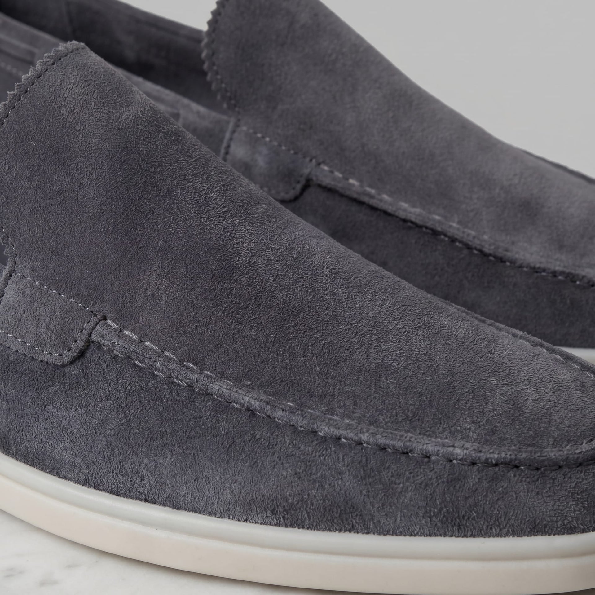 Herren Wildlederloafer mit Elastikeinsätzen | Elias