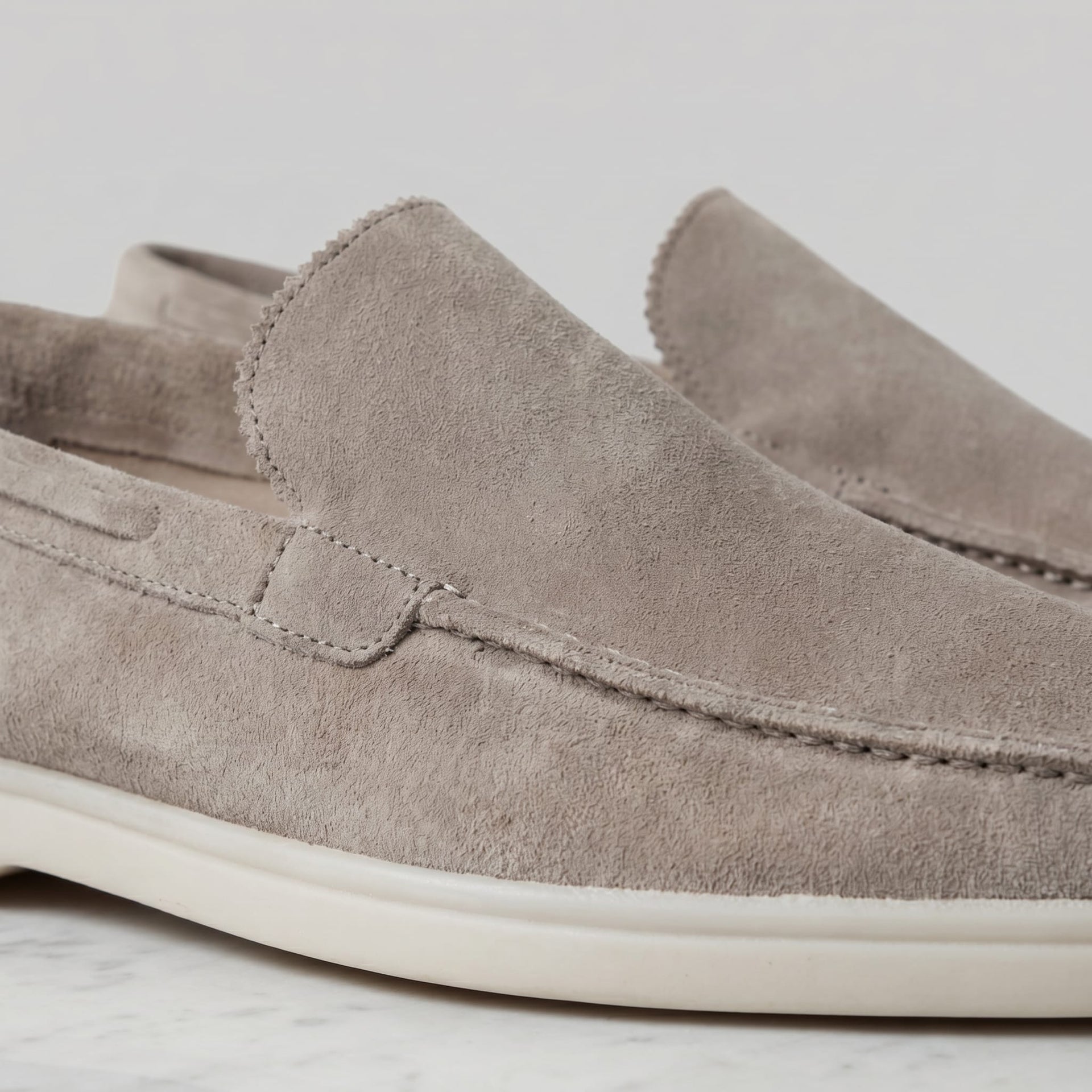 Herren Wildlederloafer mit Elastikeinsätzen | Elias
