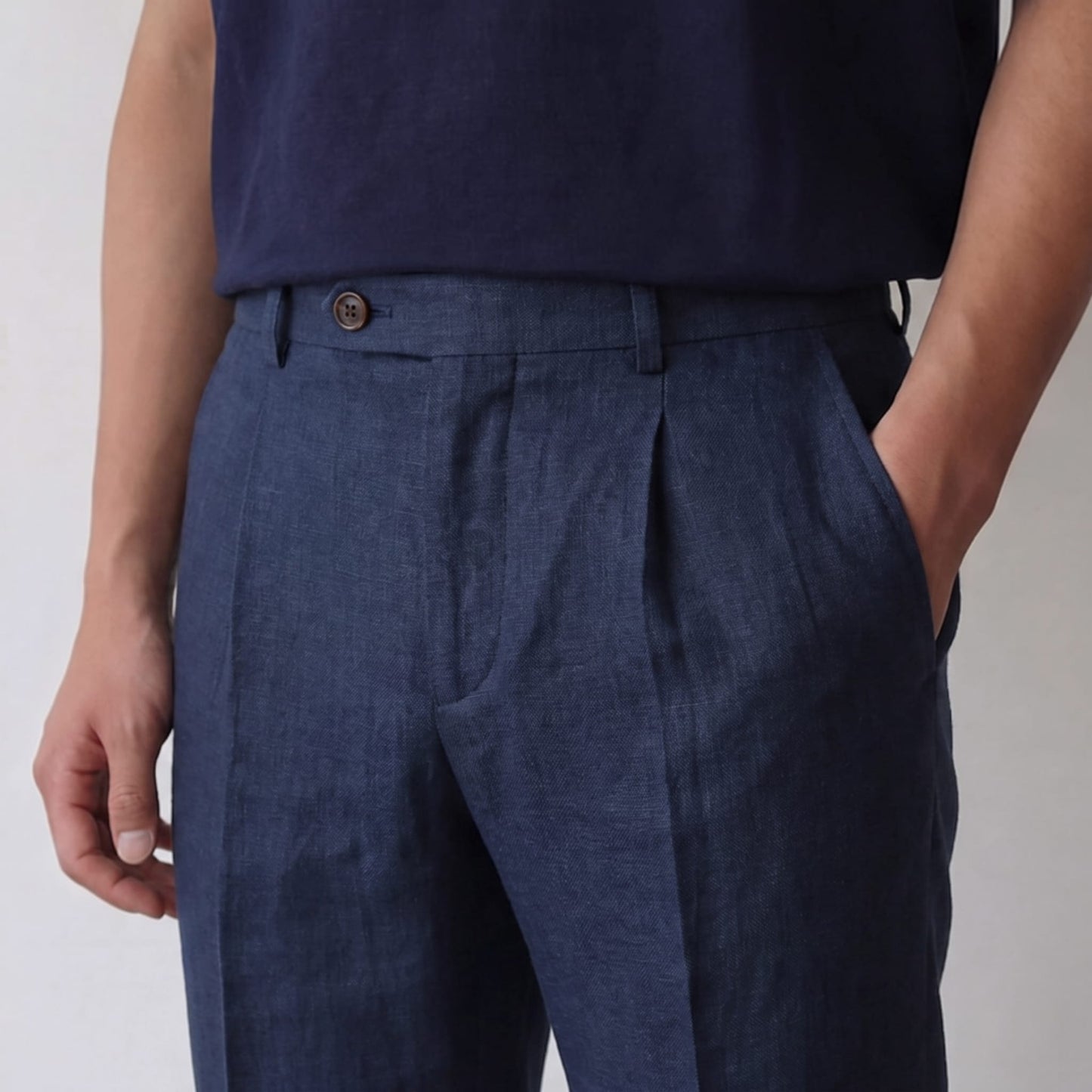 Herren Leinenhose Tailored Fit | Marten_11