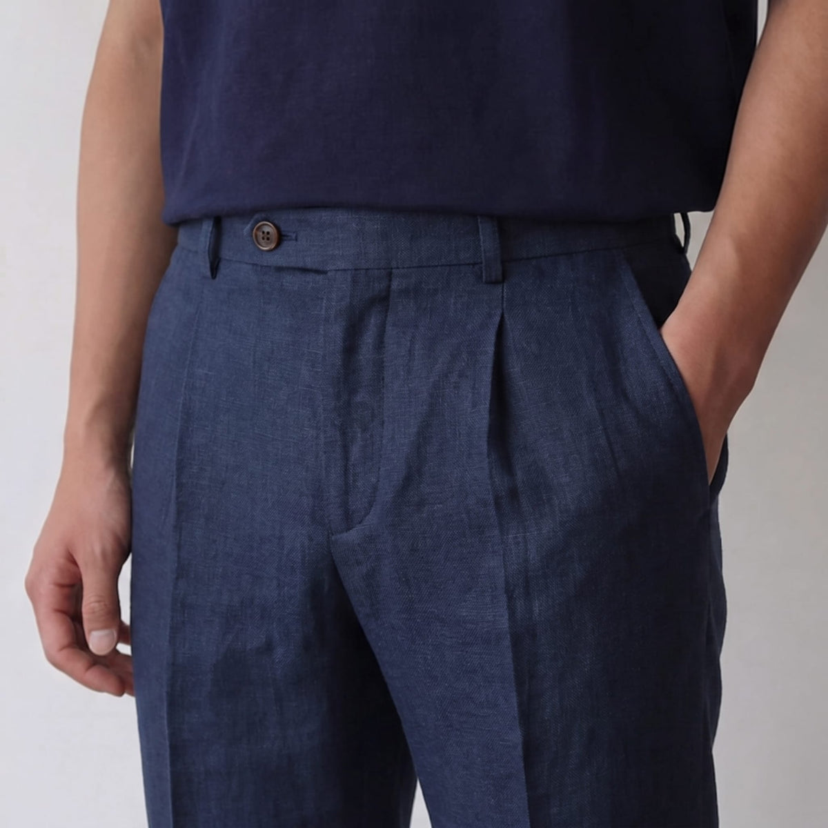 Herren Leinenhose Tailored Fit | Marten