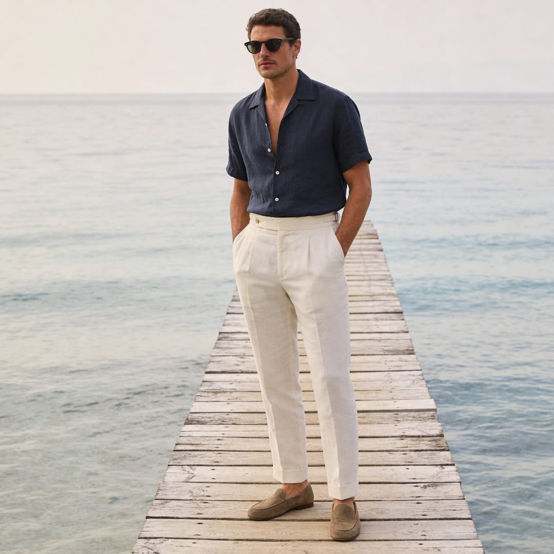 Herren Leinenhose Tailored Fit | Marten_5