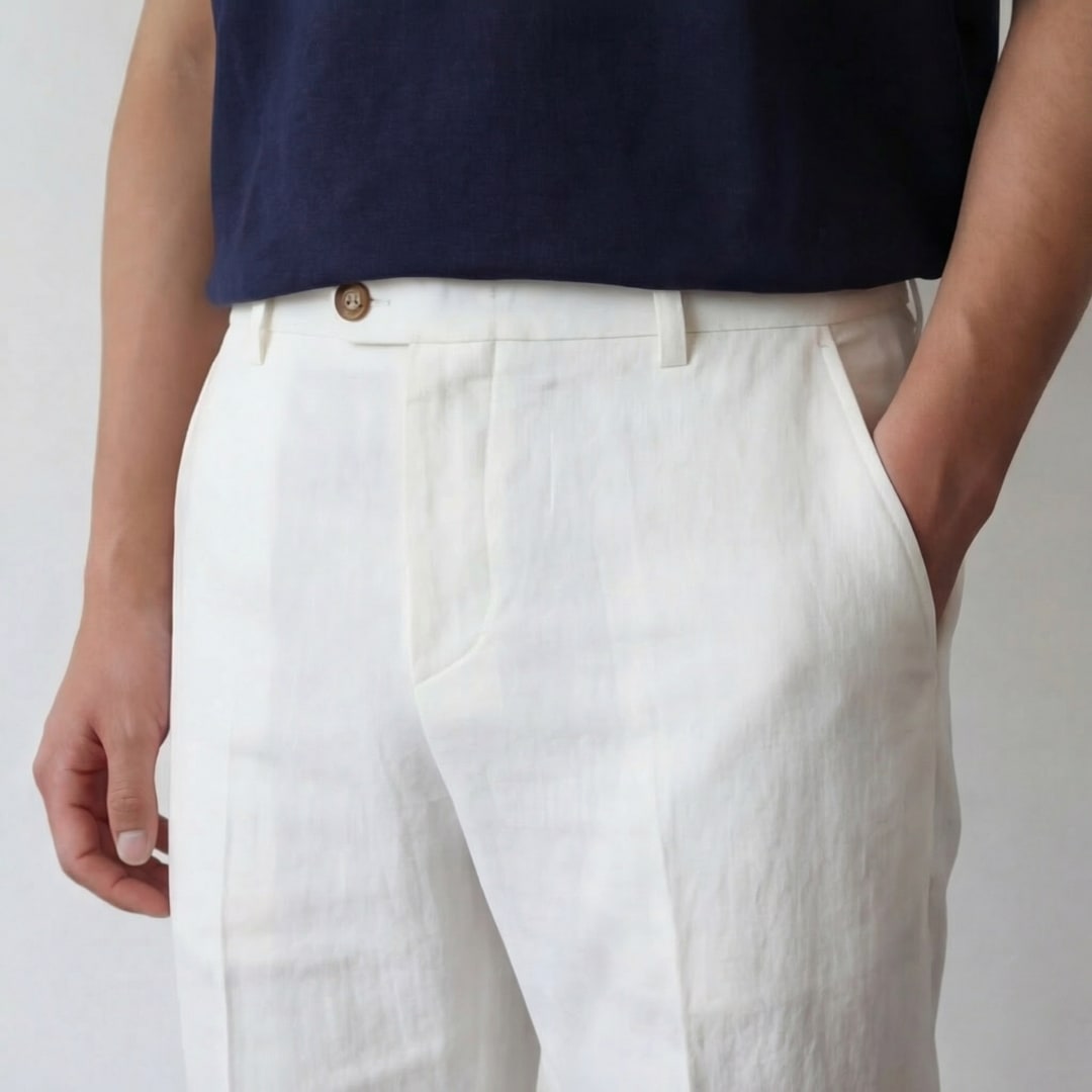 Herren Leinenhose Tailored Fit | Marten_7