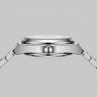 Herren Armbanduhr mit Edelstahlarmband und Tag-Datum-Anzeige | Heiner