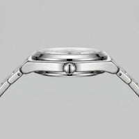 Herren Armbanduhr mit Edelstahlarmband und Tag-Datum-Anzeige | Heiner