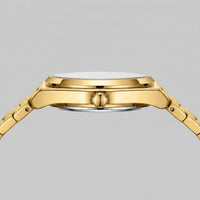 Herren Armbanduhr mit Edelstahlarmband und Tag-Datum-Anzeige | Heiner