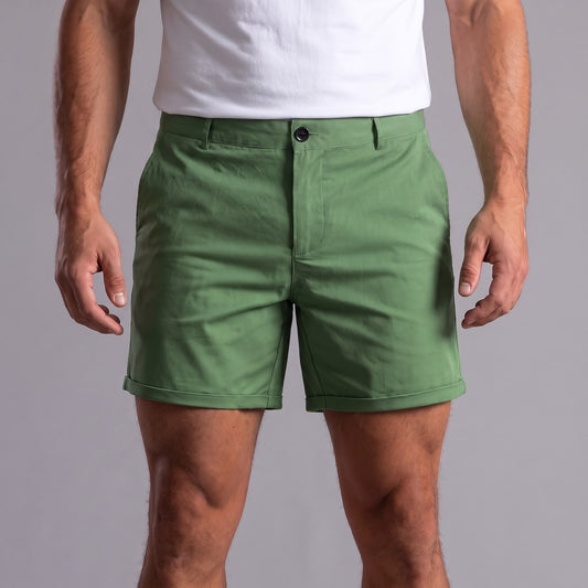 Herren Chino-Shorts mit Umschlagsaum | Steffen_1