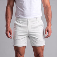 Herren Chino-Shorts mit Umschlagsaum | Steffen
