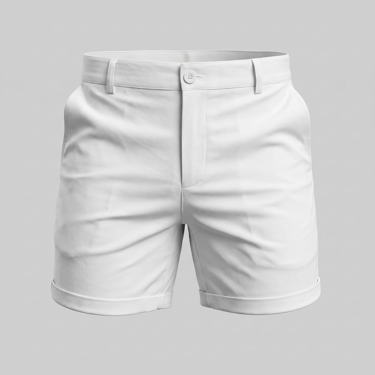 Herren Chino-Shorts mit Umschlagsaum | Steffen