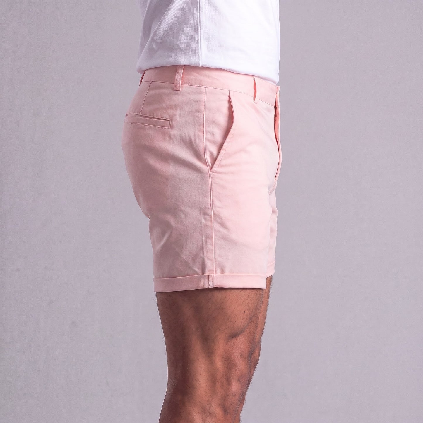 Herren Chino-Shorts mit Umschlagsaum | Steffen_22
