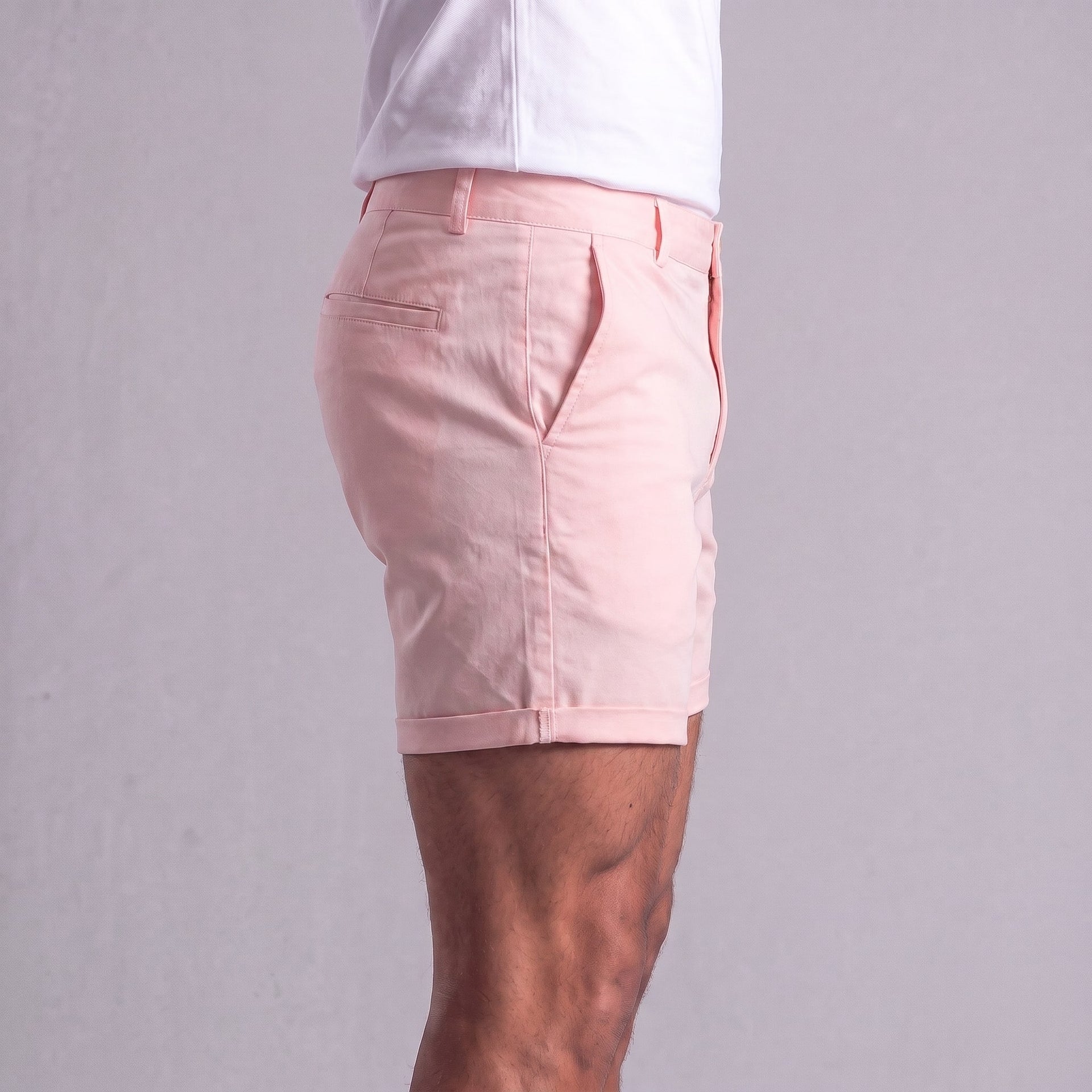 Herren Chino-Shorts mit Umschlagsaum | Steffen