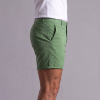 Herren Chino-Shorts mit Umschlagsaum | Steffen