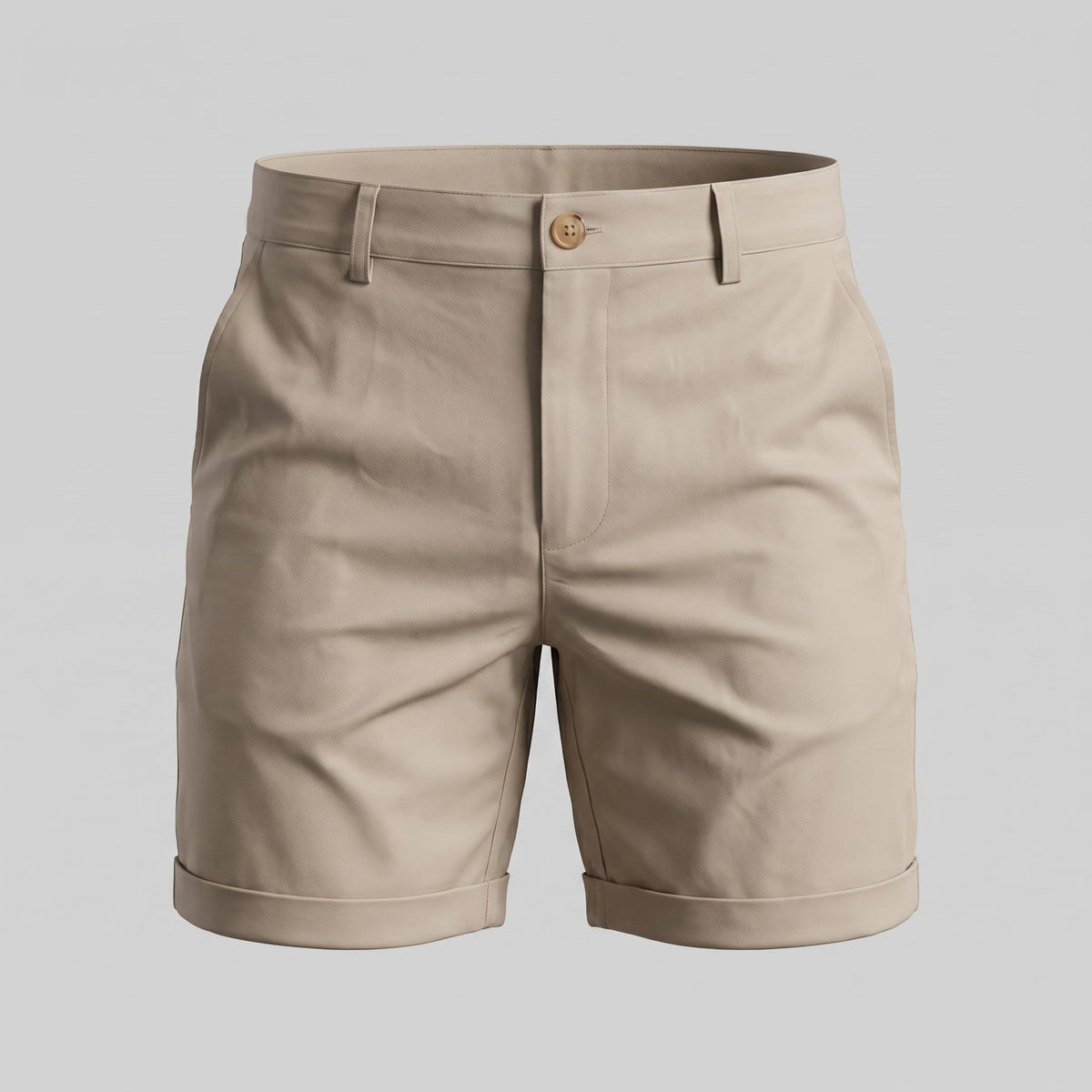Herren Chino-Shorts mit Umschlagsaum | Steffen_44
