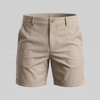 Herren Chino-Shorts mit Umschlagsaum | Steffen
