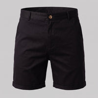 Herren Chino-Shorts mit Umschlagsaum | Steffen