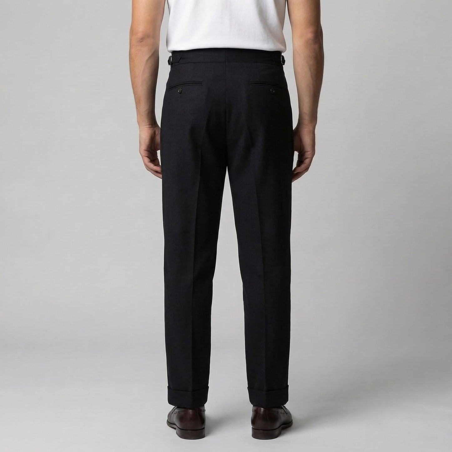 Herren Bundfaltenhose mit Umschlag | Matthes_13