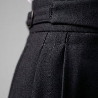 Herren Bundfaltenhose mit Umschlag | Matthes
