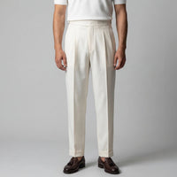 Herren Bundfaltenhose mit Umschlag | Matthes