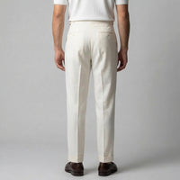 Herren Bundfaltenhose mit Umschlag | Matthes