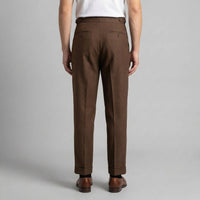 Herren Bundfaltenhose mit Umschlag | Matthes