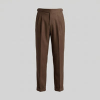 Herren Bundfaltenhose mit Umschlag | Matthes