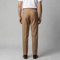 Herren Bundfaltenhose mit Umschlag | Matthes