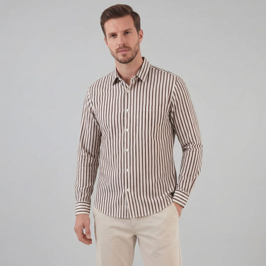 Herren Streifenhemd Tailored Fit | Kilian_1