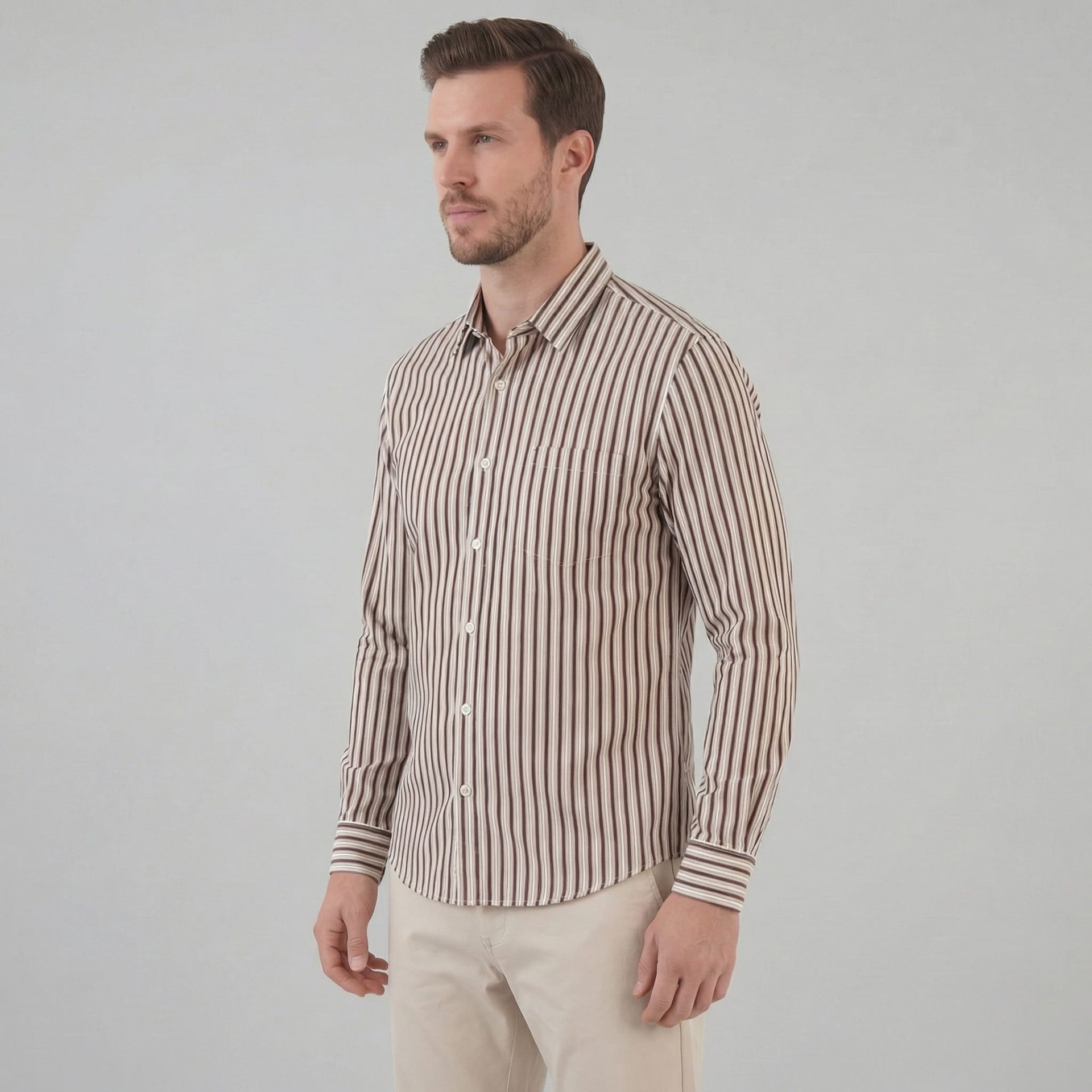 Herren Streifenhemd Tailored Fit | Kilian
