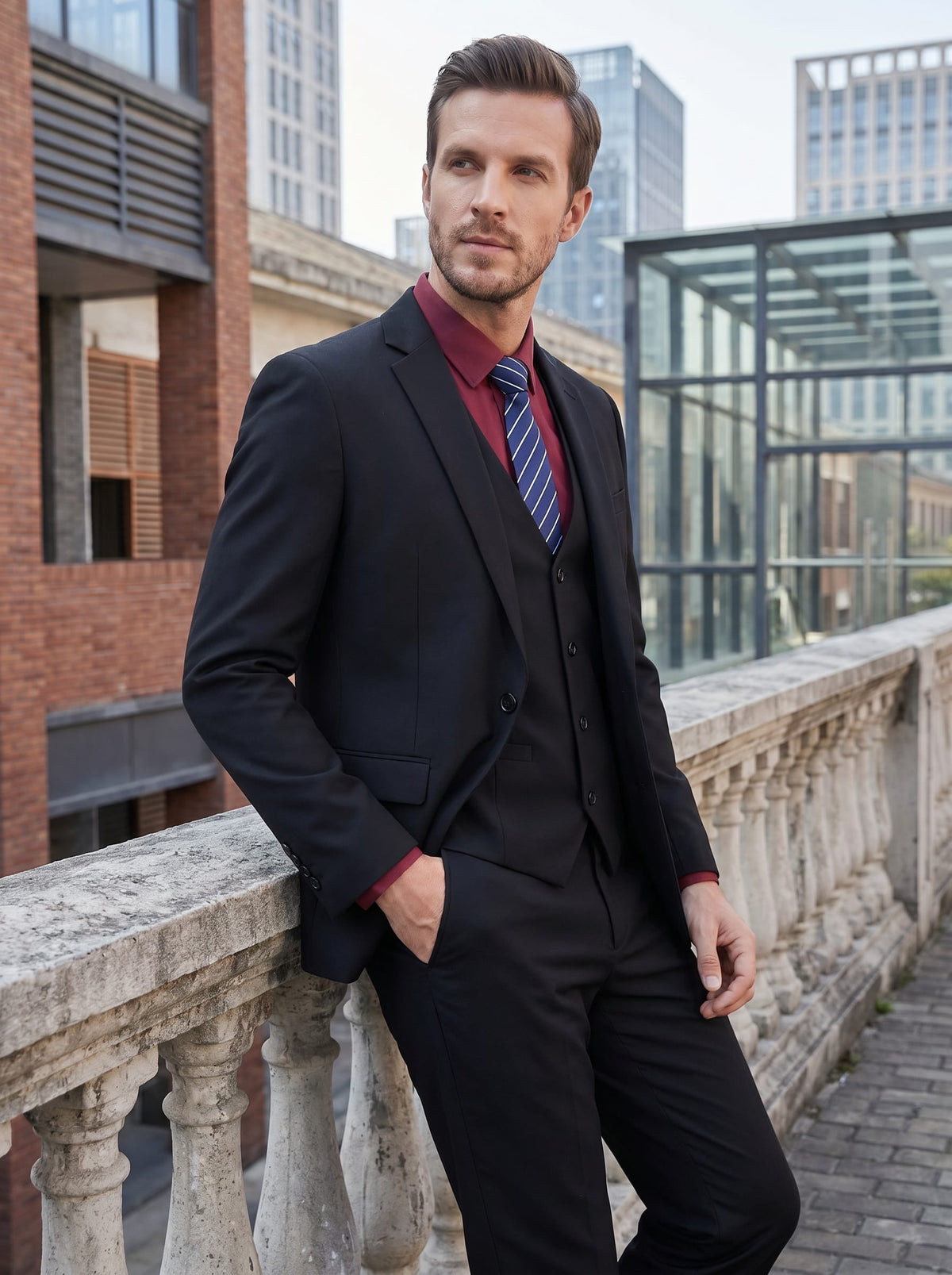 Herren Anzug Slim Fit Zweiteiler | Gerlach