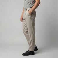 Herren Fischgrathose mit schmalem Bein | Arno