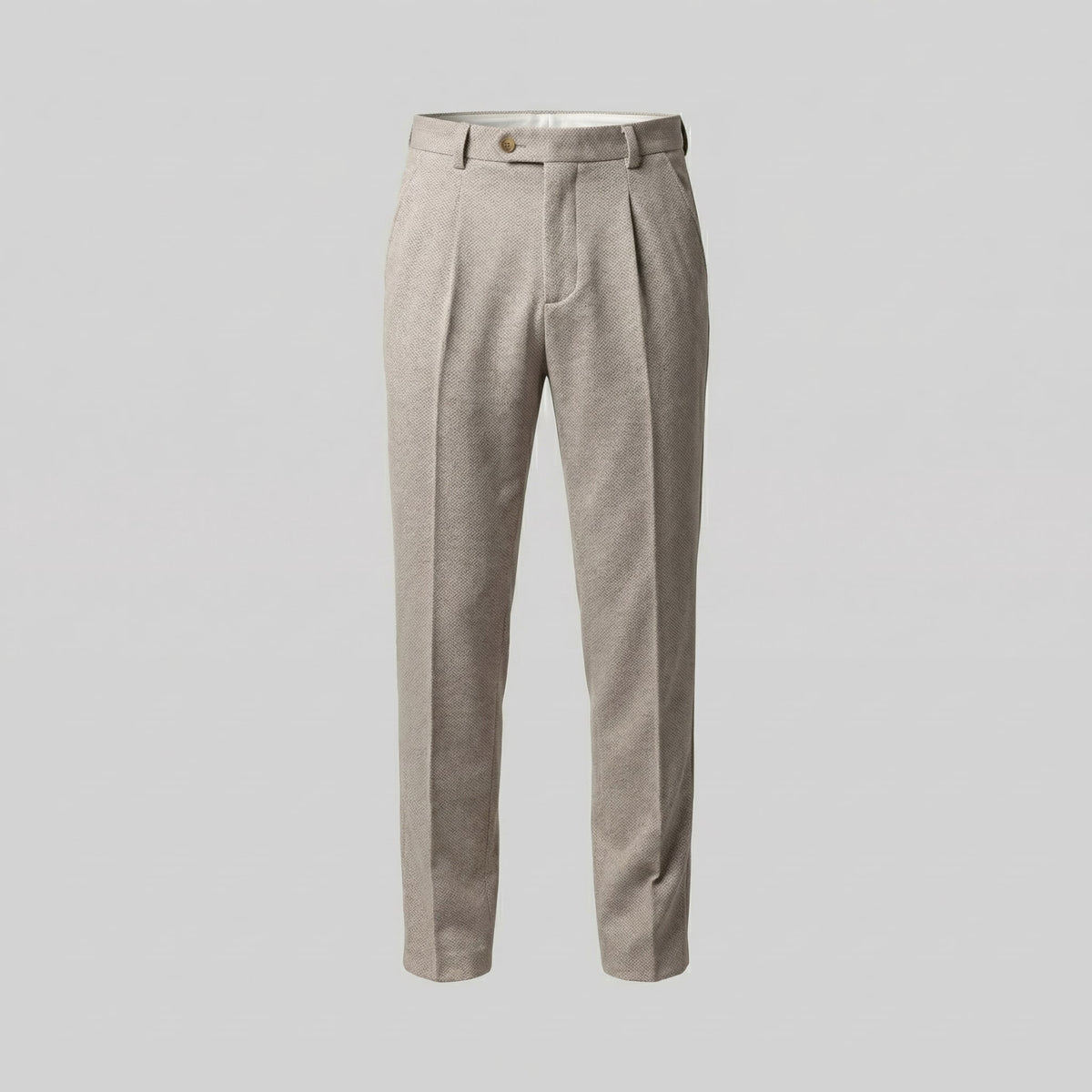 Herren Fischgrathose mit schmalem Bein | Arno_5