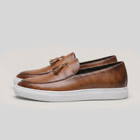 Herren Loafer mit Quasten und Sneakersohle | Guido