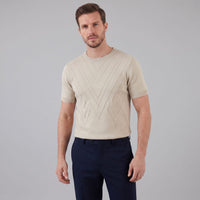 Herren Strickshirt mit Chevronmuster | Klaus