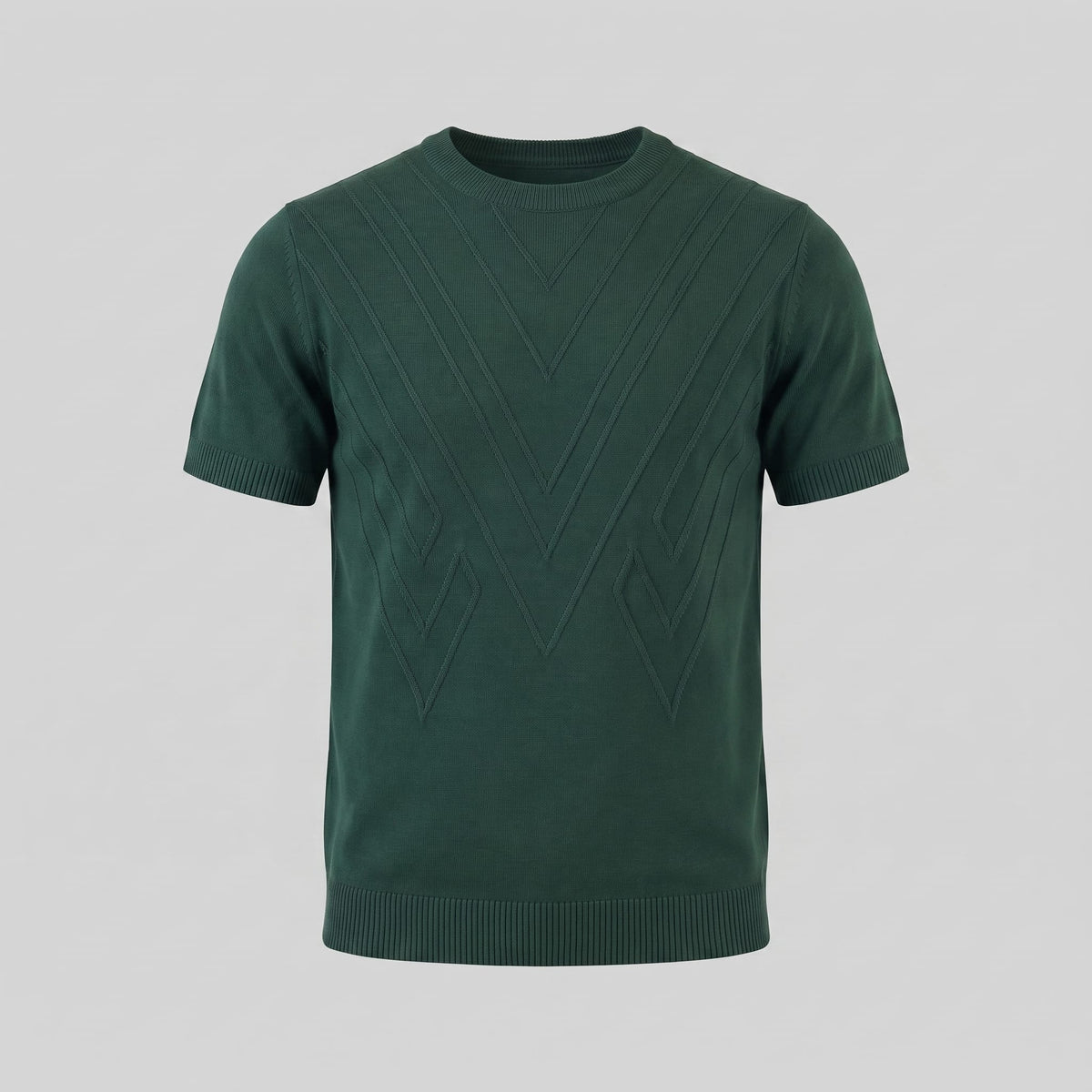Herren Strickshirt mit Chevronmuster | Klaus