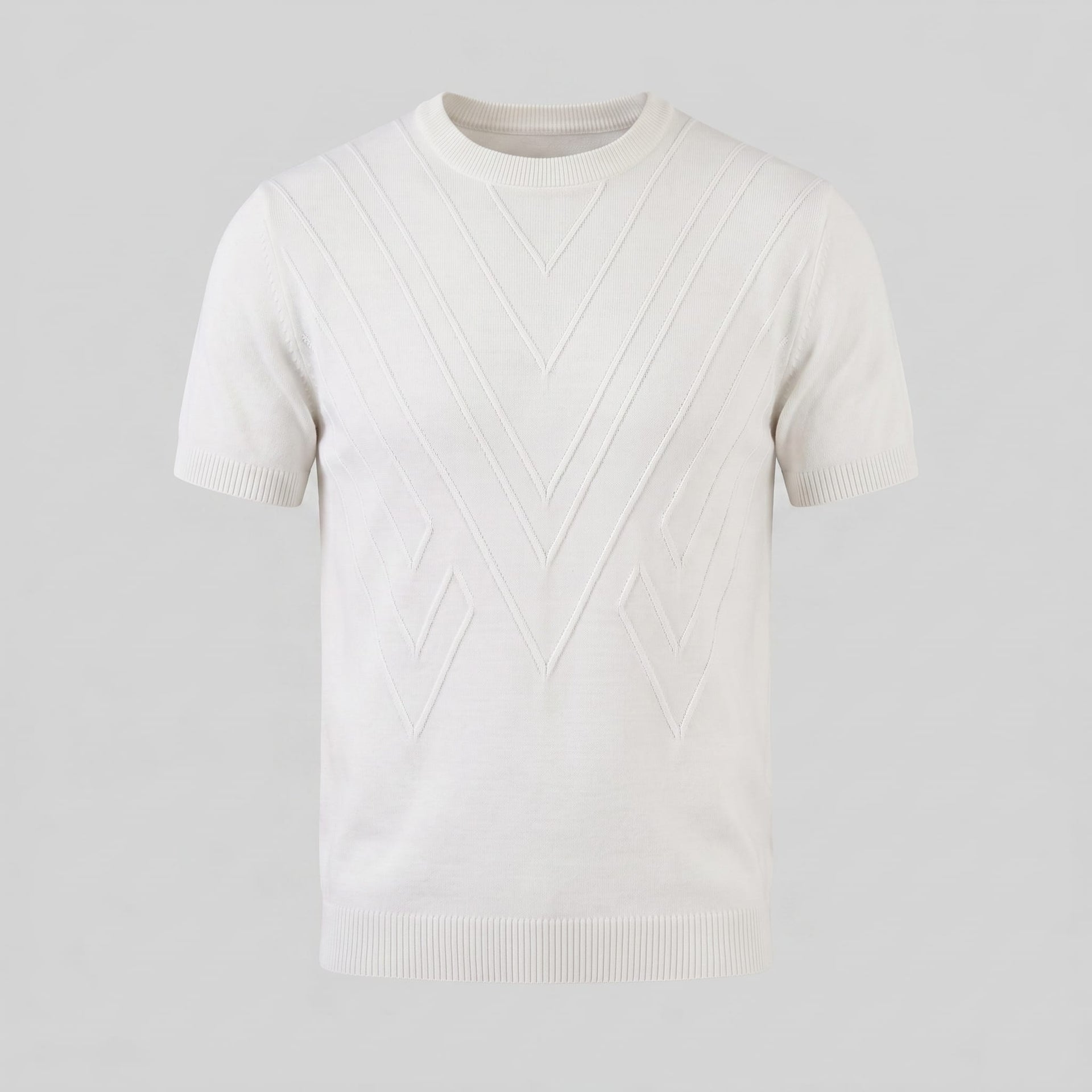 Herren Strickshirt mit Chevronmuster | Klaus