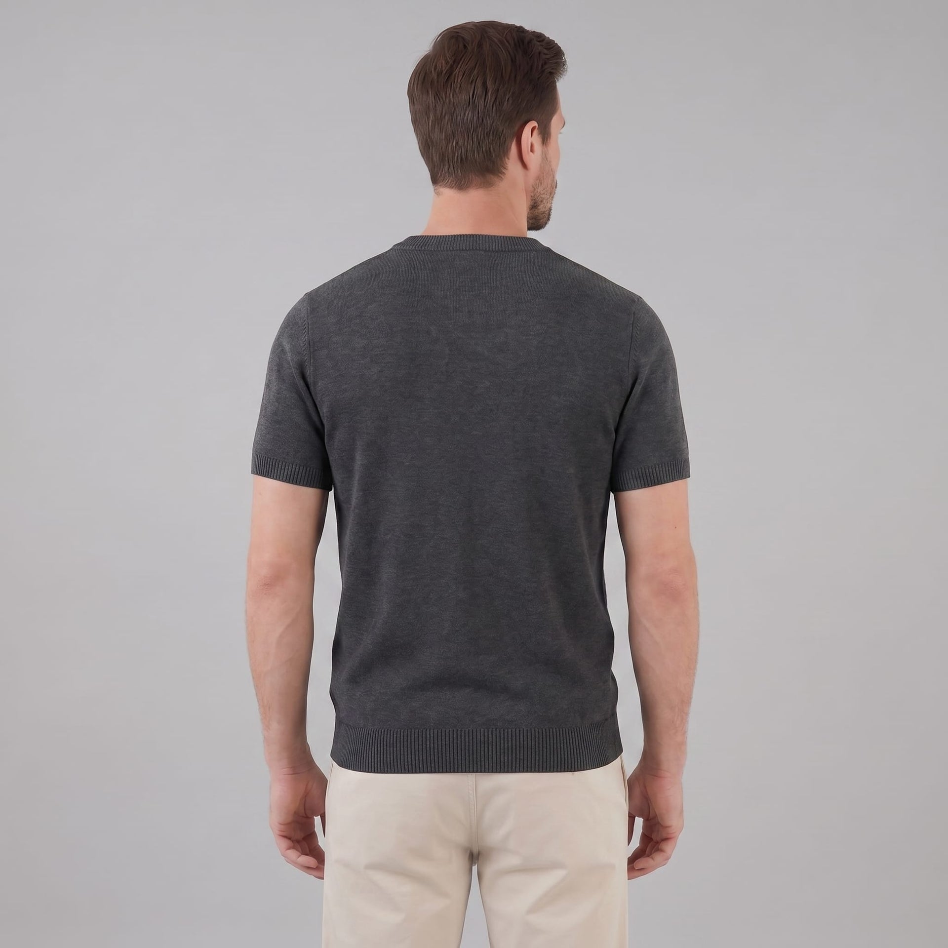 Herren Strickshirt mit Chevronmuster | Klaus