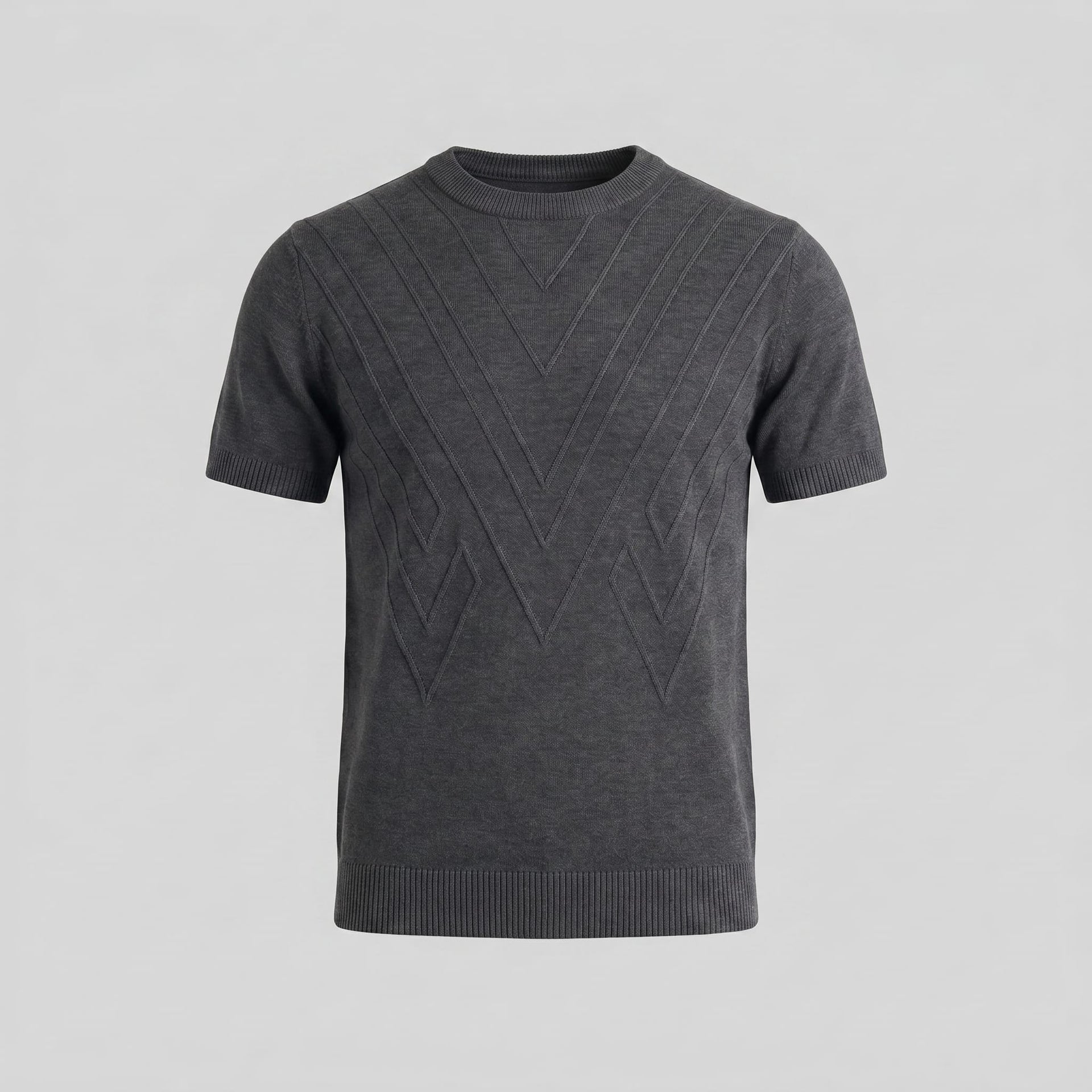 Herren Strickshirt mit Chevronmuster | Klaus