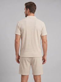 Herren Waffelstrick-Set mit Poloshirt | Eberhard