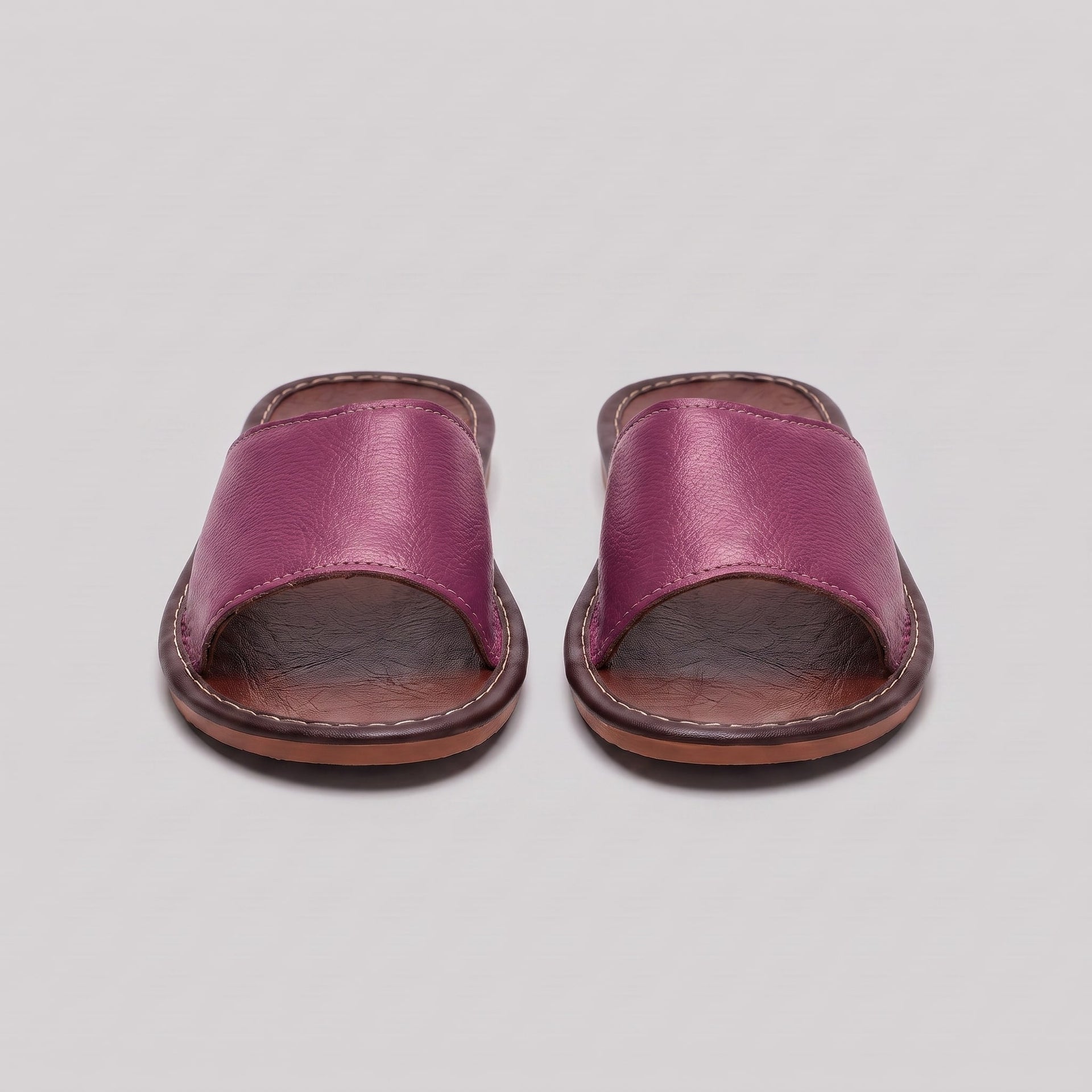 Herren Kunstledersandalen mit breitem Riemen | Gunnar