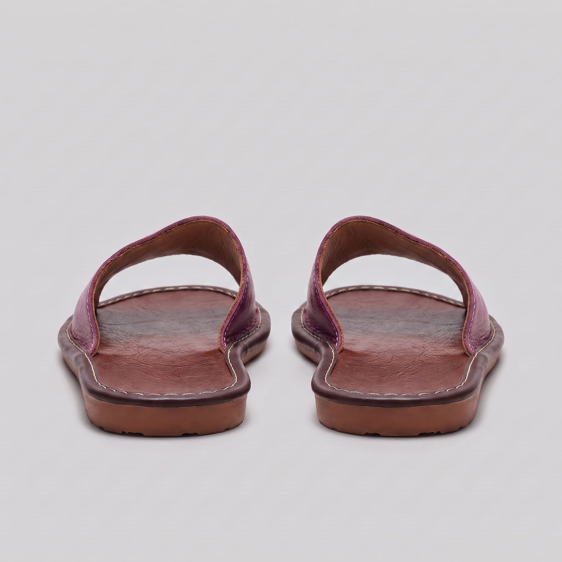 Herren Kunstledersandalen mit breitem Riemen | Gunnar