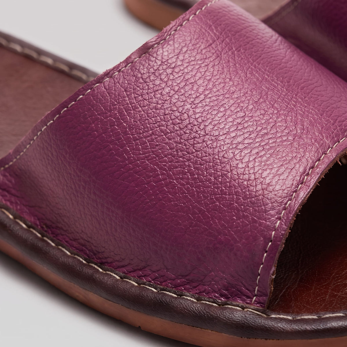 Herren Kunstledersandalen mit breitem Riemen | Gunnar_17