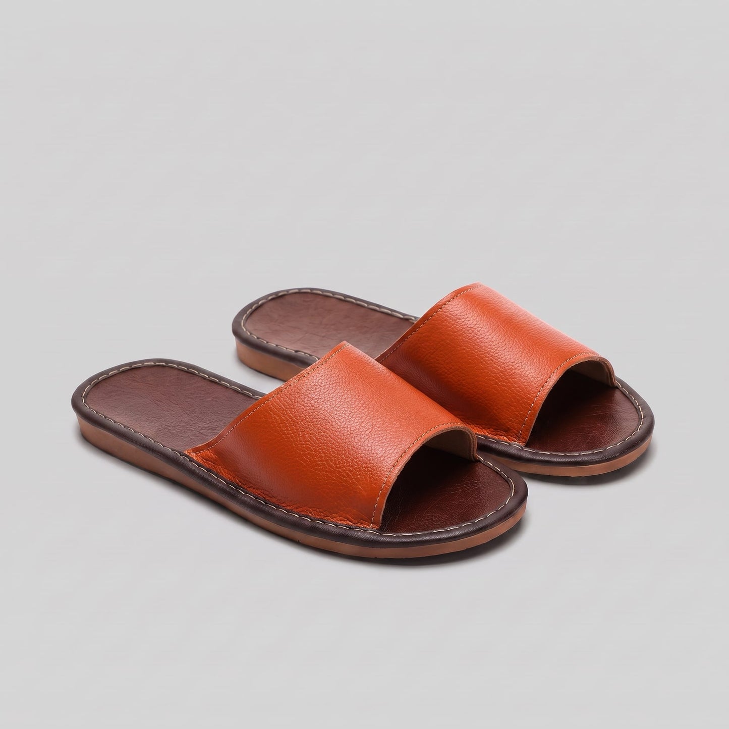 Herren Kunstledersandalen mit breitem Riemen | Gunnar_19