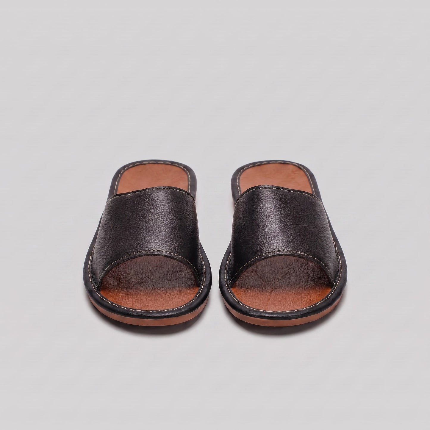 Herren Kunstledersandalen mit breitem Riemen | Gunnar_2
