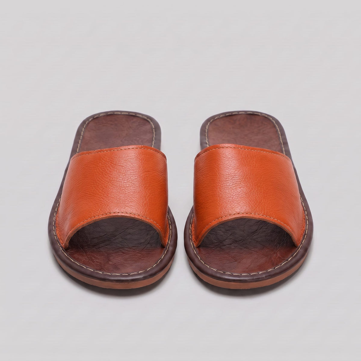 Herren Kunstledersandalen mit breitem Riemen | Gunnar_20