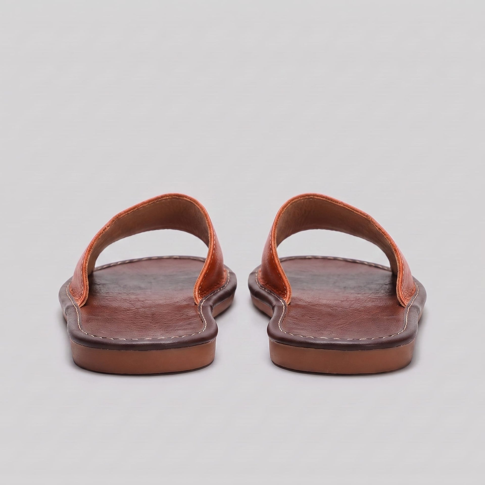 Herren Kunstledersandalen mit breitem Riemen | Gunnar