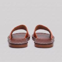 Herren Kunstledersandalen mit breitem Riemen | Gunnar