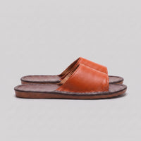 Herren Kunstledersandalen mit breitem Riemen | Gunnar