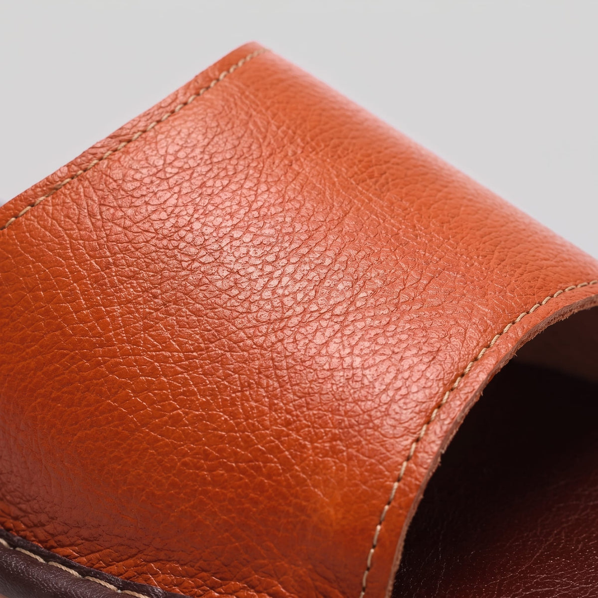 Herren Kunstledersandalen mit breitem Riemen | Gunnar_23