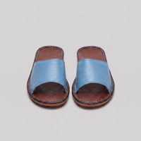 Herren Kunstledersandalen mit breitem Riemen | Gunnar
