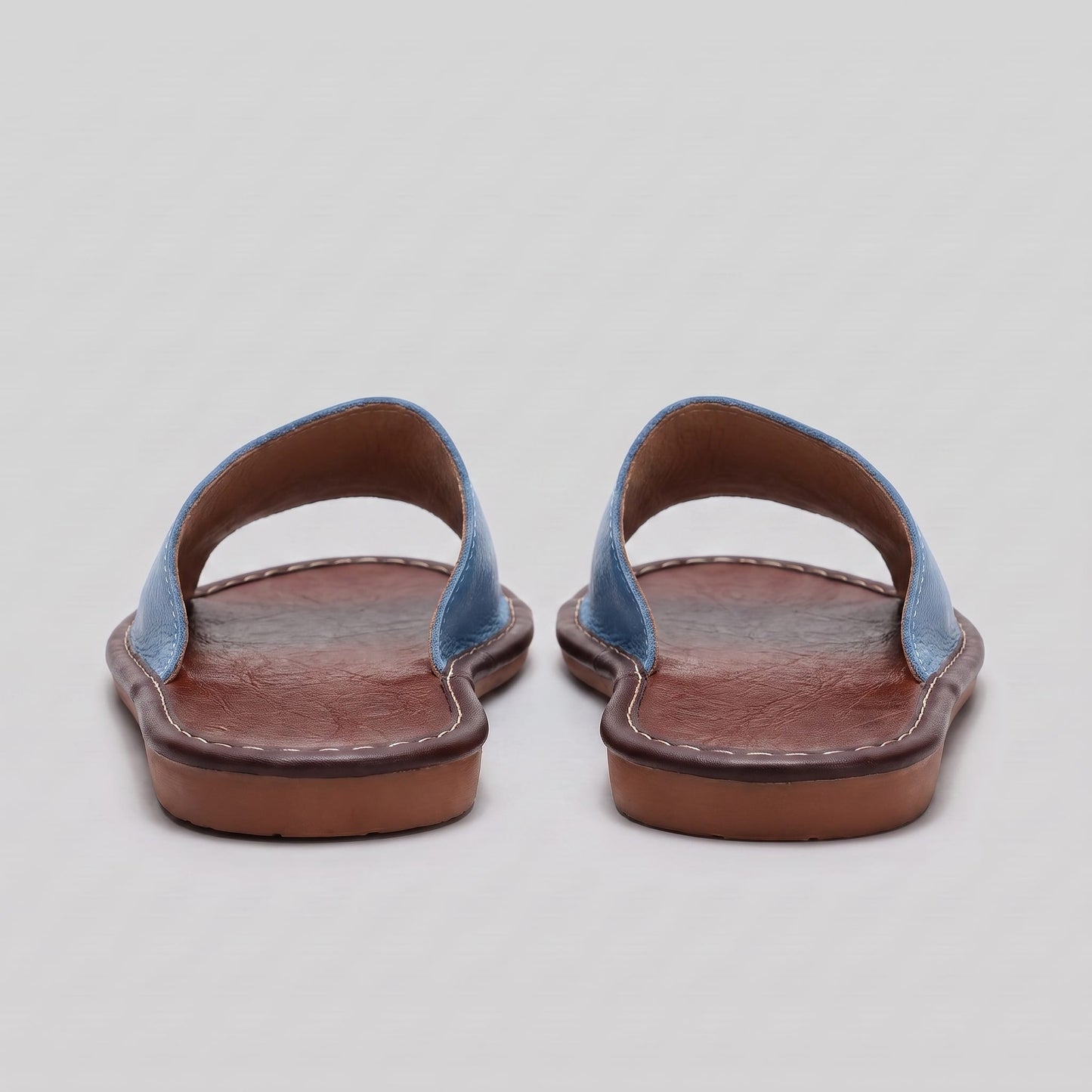Herren Kunstledersandalen mit breitem Riemen | Gunnar_27